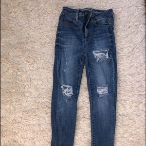 American Eagle super stretch skinny jeans